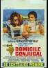 DOMICILE CONJUGAL movie poster