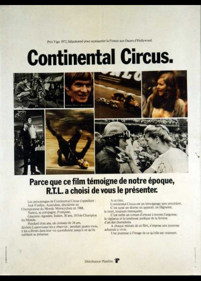 affiche du film CONTINENTAL CIRCUS