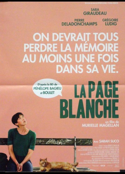 affiche du film PAGE BLANCHE (LA)