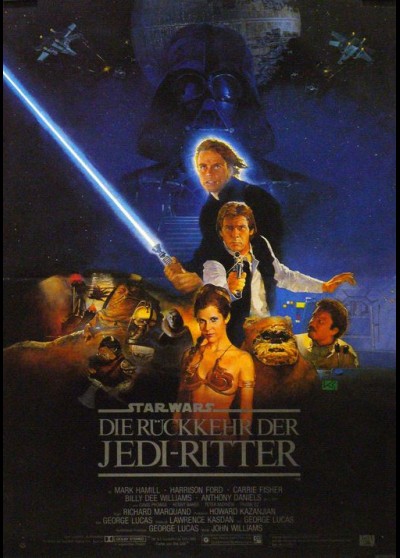 STAR WARS THE RETURN OF THE JEDI movie poster