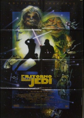 STAR WARS THE RETURN OF THE JEDI movie poster