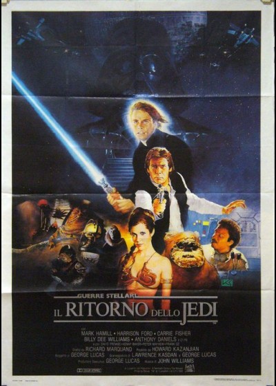 STAR WARS THE RETURN OF THE JEDI movie poster