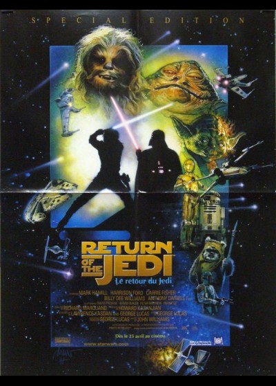 affiche du film RETOUR DU JEDI (LE) EDITION SPECIALE