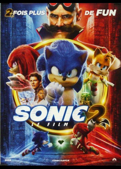 affiche du film SONIC 2 LE FILM