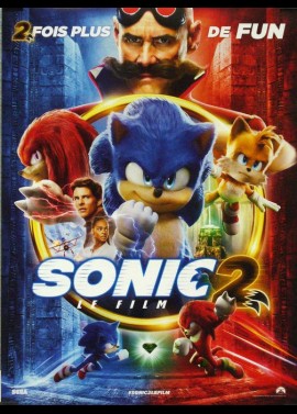 SONIC 2 LE FILM movie poster