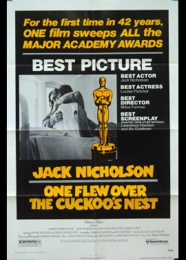 ONE FLEW OVER THE CUCKOO'S NEST movie poster