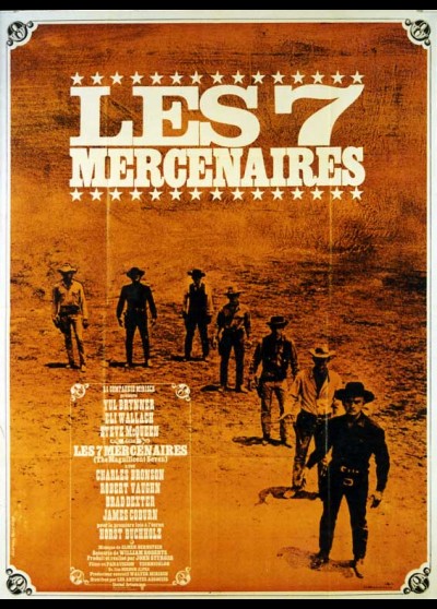 affiche du film SEPT MERCENAIRES (LES) 