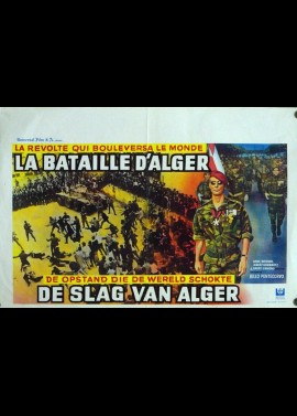 affiche du film BATAILLE D'ALGER (LA)