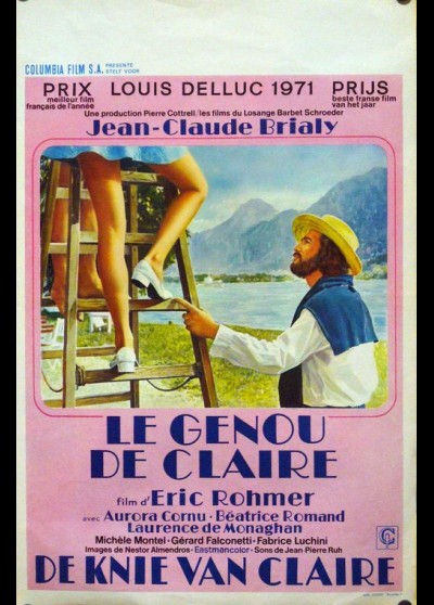 affiche du film GENOU DE CLAIRE (LE)