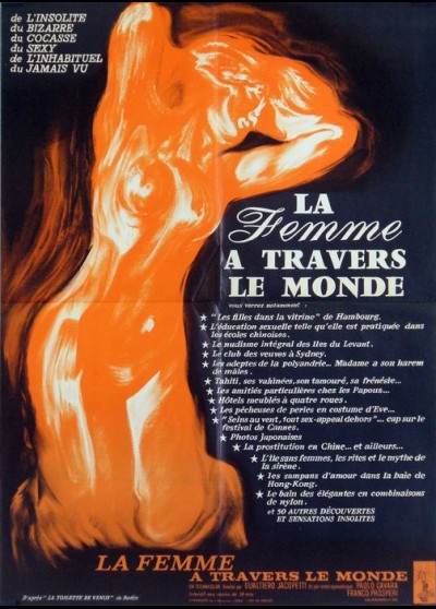 affiche du film FEMME A TRAVERS LE MONDE (LA)