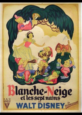 affiche du film BLANCHE NEIGE ET LES SEPT NAINS