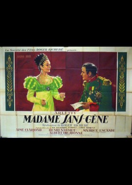 MADAME SANS GENE movie poster