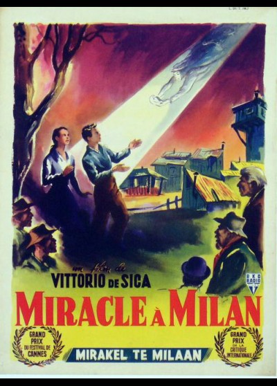 affiche du film MIRACLE A MILAN