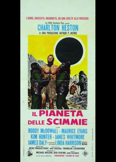 affiche du film PLANETE DES SINGES (LA)