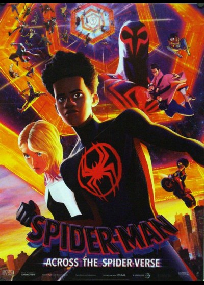 affiche du film SPIDERMAN ACROSS THE SPIDER VERSE