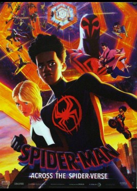 affiche du film SPIDERMAN ACROSS THE SPIDER VERSE
