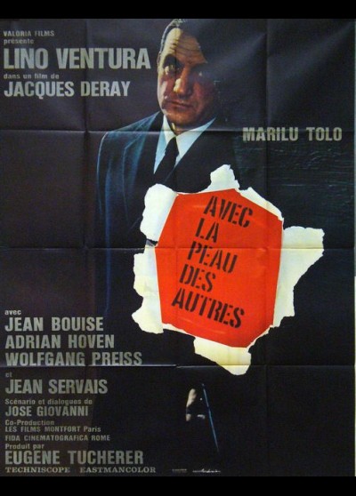 affiche du film AVAC LA PEAU DES AUTRES