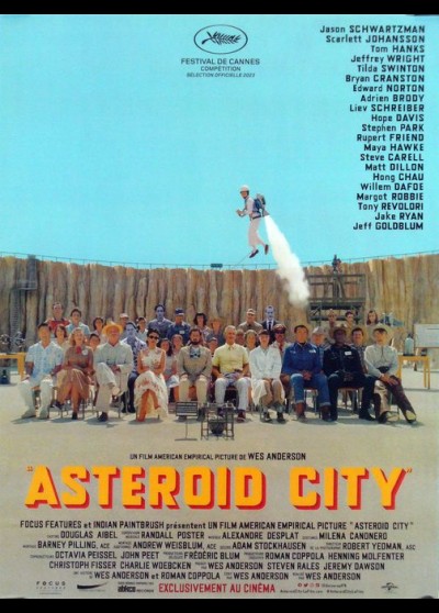 ASTEROID CITY movie poster