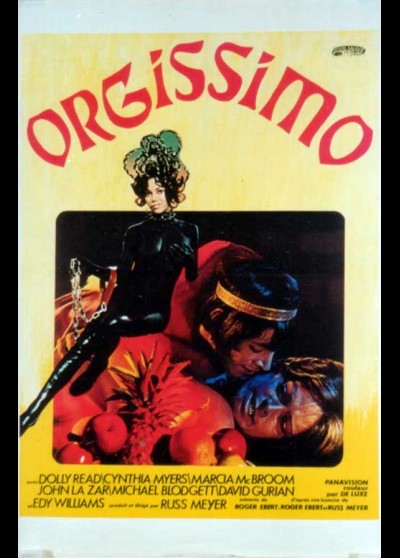 affiche du film ORGISSIMO / LA VALLEE DES PLAISIRS