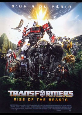 affiche du film TRANSFORMERS RISE OF THE BEASTS