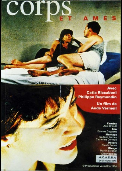 affiche du film CORPS ET AMES