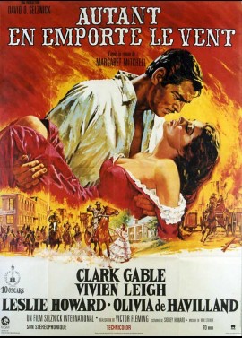 GONE WITH THE WIND movie poster