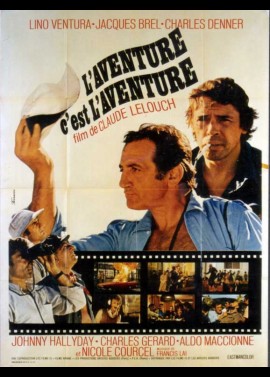 affiche du film AVENTURE C'EST L'AVENTURE (L')