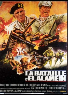 affiche du film BATAILLE D'EL ALAMEIN (LA)