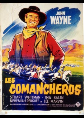 COMANCHEROS (LES) movie poster
