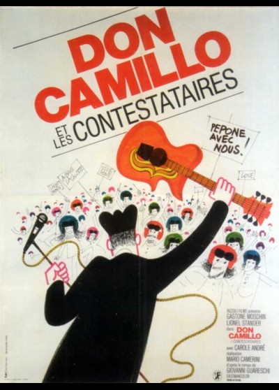 affiche du film DON CAMILLO ET LES CONTESTATAIRES