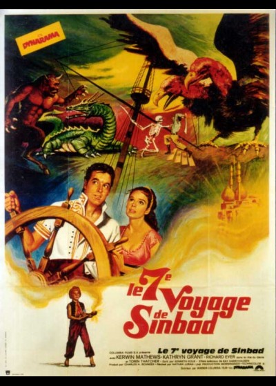 affiche du film SEPTIEME VOYAGE DE SINBAD (LE)