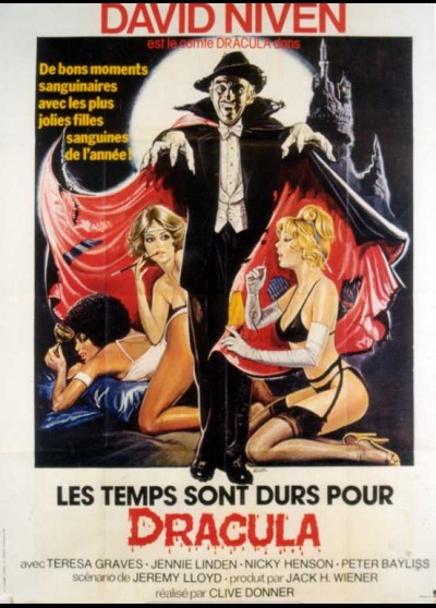 affiche du film TEMPS SONT DURS POUR DRACULA (LES)