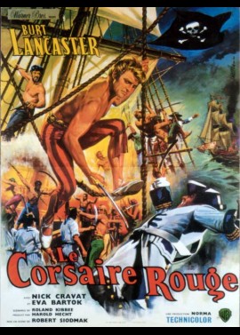 affiche du film CORSAIRE ROUGE (LE)