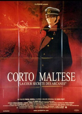 affiche du film CORTO MALTESE LA COUR SECRETE DES ARCANES