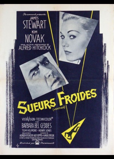 affiche du film SUEURS FROIDES