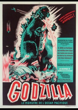 affiche du film GODZILLA