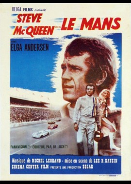 affiche du film LE MANS
