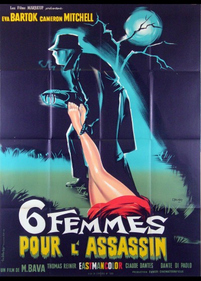 affiche du film SIX FEMMES POUR L'ASSASSIN
