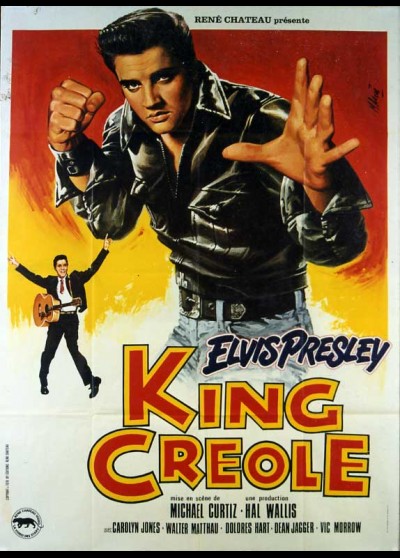 KING CREOLE movie poster