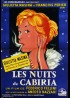 affiche du film NUITS DE CABIRIA (LES)