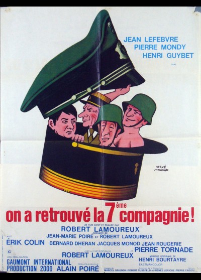 affiche du film ON A RETROUVE LA SEPTIEME COMPAGNIE