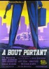 affiche du film A BOUT PORTANT