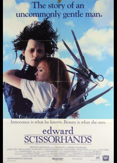 affiche du film EDWARD AUX MAINS D'ARGENT