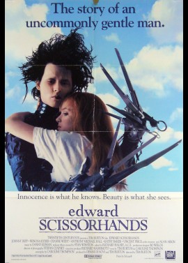 EDWARD SCISSORHANDS movie poster