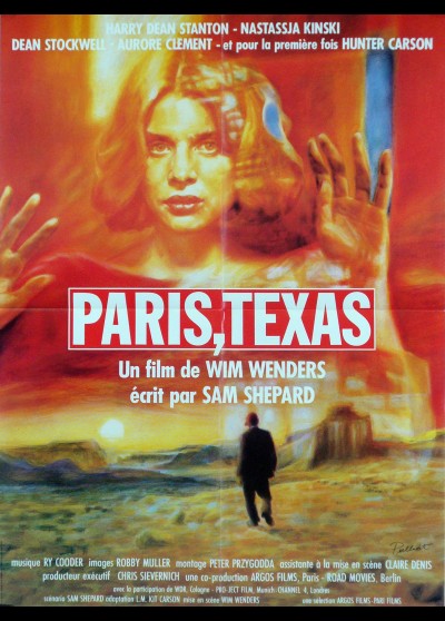 PARIS TEXAS movie poster