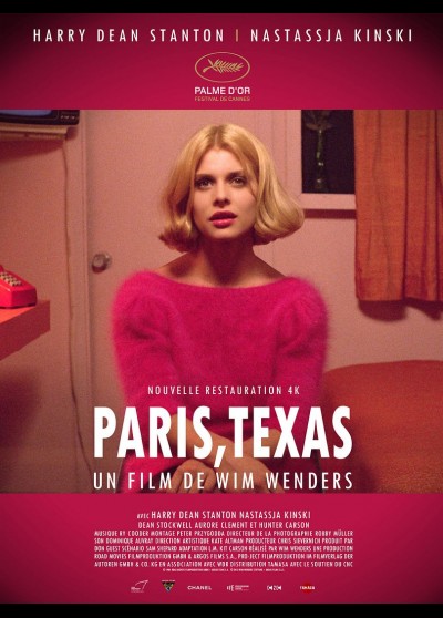 PARIS TEXAS movie poster