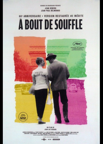 A BOUT DE SOUFFLE movie poster