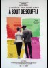 affiche du film A BOUT DE SOUFFLE