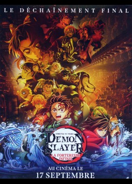 affiche du film DEMON SLAYER LA FORTERESSE INFINIE