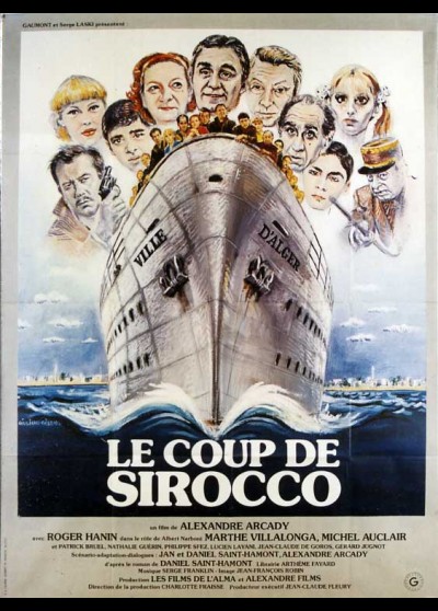 affiche du film COUP DE SIROCCO (LE)